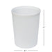 Frosted White Plastic 4 Pc Bath Accessories Set, Mainstays