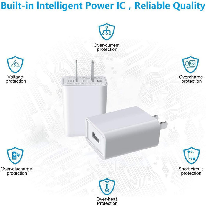 Iphone Charger 2Pack 5Ft Charging Cable and USB Wall Charger Power Adapter Plug Block Compatible Iphone 12 Pro Max 11 X/8/8 Plus/7/7 Plus/6/6S/6 Plus/5S/Se/Mini/Air/Pro Cases, Silver