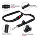 Adjustable Pet Dog Seat Belt Harness, Dog Cat Seat Belt Leash Safety Leads Harness, Vehicle Car Seatbelt Harness for Pets with Elastic Nylon Bungee Buffer for Shock Attenuation