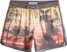 Mens Boys Short 80S 90S Vintage Swim Trunks with Mesh Lining Quick Dry Swim Suits Board Shorts