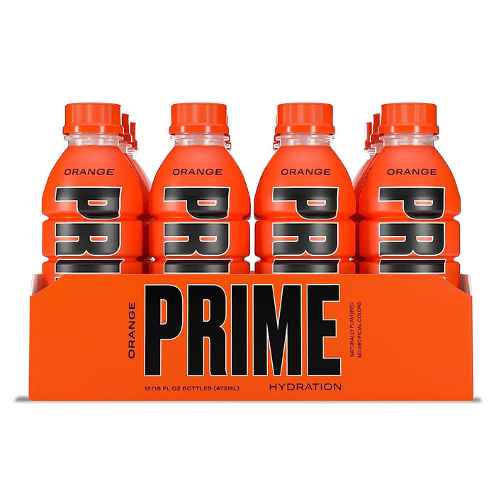 Drink Sports Beverage "ORANGE," Naturally Flavored, 10% Coconut Water, 250Mg Bcaas, B Vitamins, Antioxidants, 835Mg Electrolytes, Only 20 Calories per 16.9 Fl Oz Bottle (Pack of 12)