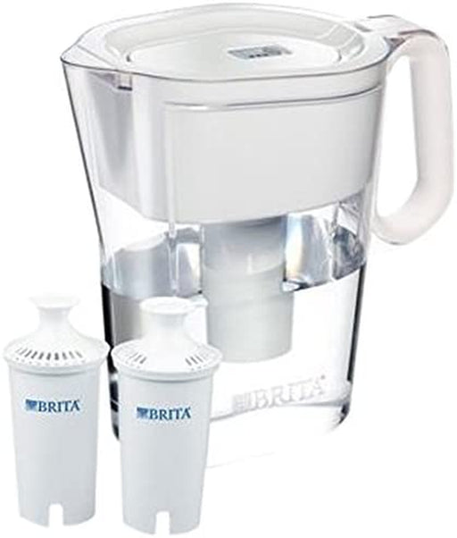 Wave 10 Cup Water Pitcher plus 2 Advance Filters Clear - NEW