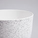 Giraffe Creation Plant Pots 10/9/8 Inch Set of 3, Flower Pots Outdoor Indoor, Planters with Drainage Hole, Speckled White