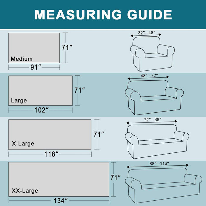 Cotton Geometrical Sofa Cover, Sectional Couch Covers for 2 Cushion Couch Couch Cover Living Room Throws Blankets Sofa Slipcovers, Furniture Protector for Pets (Medium, 71" X 91", White)