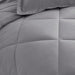Queen Bed in a Bag 7-Pieces Comforter Set with Sheets Light Grey All Season Bedding Sets with Comforter, Pillow Shams, Flat Sheet, Fitted Sheet and Pillowcases