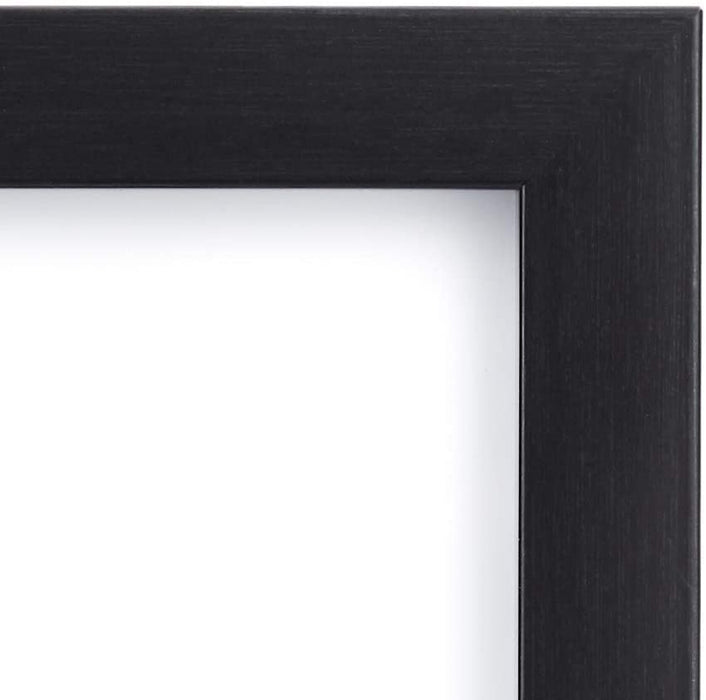 Photo Picture Frame - 5" X 7", Black - Pack of 2