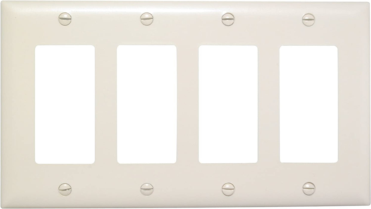 Legrand - Pass & Seymour TP263BK Pass & Seymour Tp263-Bk 3G Decor, 3-Gang, Black