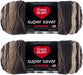 Red Heart Super Saver Jumbo Yarn, Sunny 2 Pack