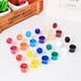 Acrylic Paint Set for Kids,Washable Watercolor Paint Sets,Diy Graffiti Paint,Acrylic Pigment Set with Brushes,Adults Children Handcraft Painting Pigment Set (10 Set-5Ml-12 Colors -F)