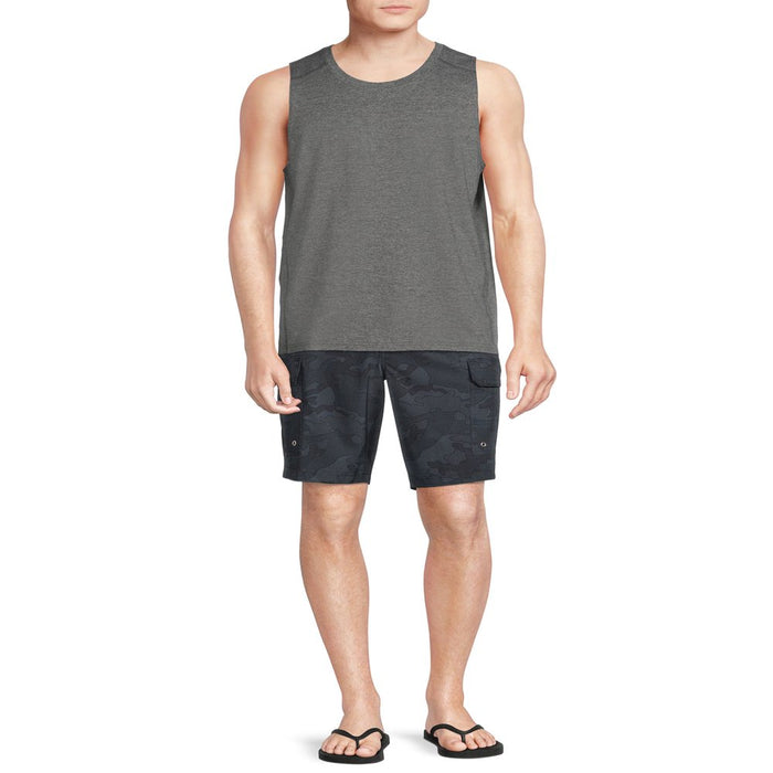 George Men'S and Big Men'S 9" Cargo Swim Shorts, up to Size 5XL