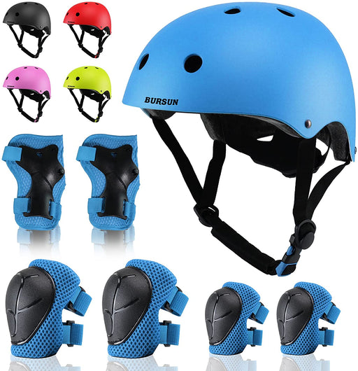 Kids Bike Helmet Ventilation & Adjustable Toddler Helmet for Ages 3-8 Kids Boys Girls Multi-Sport Helmet for Bicycle Skate Scooter, 5 Colors