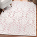 My Texas House Charlotte, Transitional, Damask, Woven Area Rug, 5'2" X 7'6"