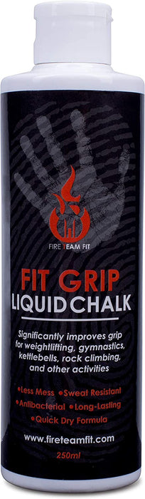 Liquid Chalk for Weight Lifting, Rock Climbing, Cross Training, & Powerlifting, Gym Approved Workout Chalk for Hands & Calluses