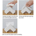Cheers US Tissue Box Cover Square - Facial Cube Tissue Box Holder Case Dispenser for Bathroom Vanity Countertop, Bedroom Dresser, Office Desk or Night Stand Table