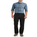 George Men'S Flat Front Wrinkle Resistant Pants