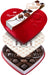Russell Stover Valentine'S Day Red Foil Heart Assorted Milk & Dark Chocolate Gift Box, 10 Oz. (≈ 17 Pieces)