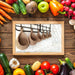 Jute Eco Storage Basket Portable Wall Hanging Flower Basket Organizer Fruit Vegetable Toys,Rattan Box Home Decoration by