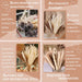 Pampas Grass Home Decor,100Pcs Dried Flowers Bouquet for Wedding Floral Arrangements,Home Decorations,Party Decorations