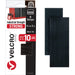 VELCRO Brand Heavy Duty Fasteners | 4X2 Inch Strips with Adhesive 8 Sets | Holds 10 Lbs | Black Industrial Strength Stick on Tape | Indoor or Outdoor Use (VEL-30703-USA)