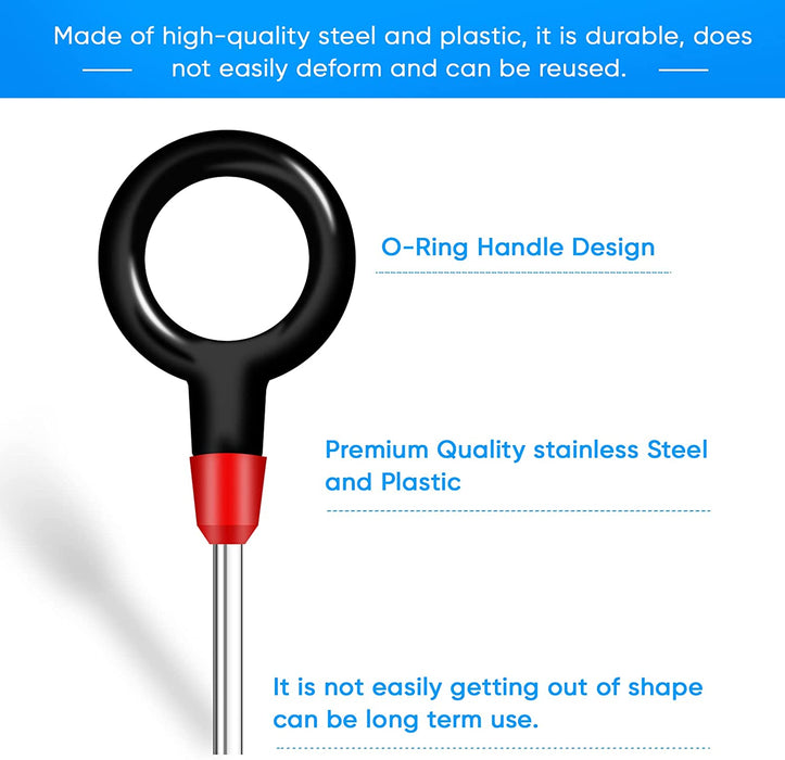 Terminal Pin Removal Tool Kit 82 Pcs Depinning Tool Electrical Connector Pin Extractor Tool Set Wire Terminal Release Tool for Automotive Car Household Devices