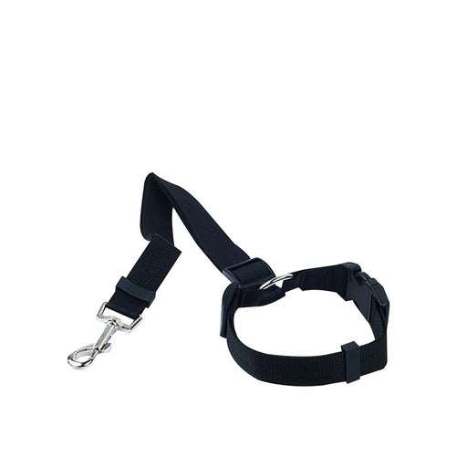 Pet Dog Car Vehicle Seat Safety Belt, Headrest Restraint Seat Straps, Adjustable Pet Safety Leads Backseat Leash for Dog Harness Collar Travel Daily Use, Dog Cat Seatbelts Black
