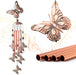 Butterfly Wind Chimes, Christmas Wind Chimes, Gifts for Mom Copper Metal Butterfly Chimes, Birthday Gifts Mother'S Day for Mom Gifts Gifts for Grandma Gifts for Women Gardening Gifts Butterfly Gifts