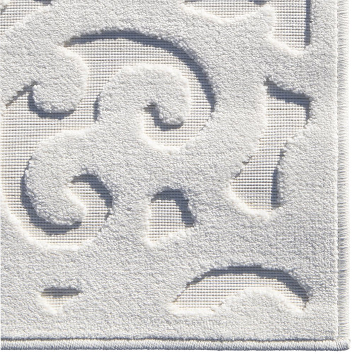 My Texas House Irongate, Transitional, Damask, Woven Area Rug, 5'2" X 7'6"
