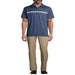 George Big Men'S Flat Front Wrinkle Resistant Pants