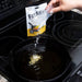 Pan Fry Waste Cooking Oil Solidifier Powder, 100% Plant-Based Cooking Oil Disposal, 1 Packet per 2 Cups of Oil, (Includes 4 Packets to Solidify 8 Cups / 2 Liters / 0.5 Gallon of Oil Total)