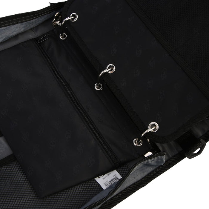 Case It Dual-121-A, Binder 2-In-1 Zipper Binder
