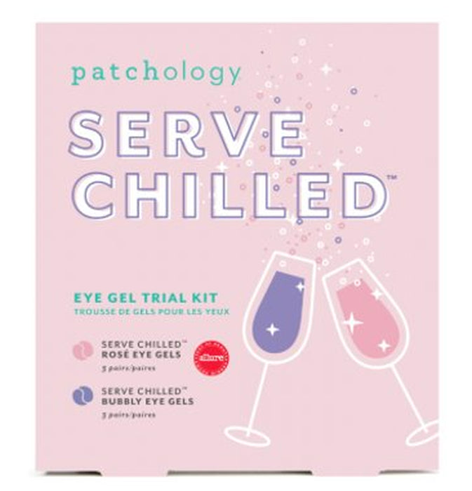 SERVE CHILLED Eye Gel Trial Kit, 6 Pairs/Box