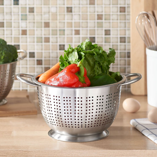 Mainstays Stainless Steel 5 Quart Colander