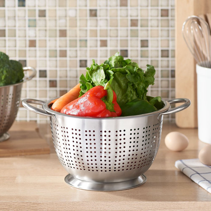 Mainstays Stainless Steel 5 Quart Colander