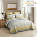 King Quilt Set, 3-Piece King Size Quilt Set with 2 Pillow Shams- Boho Reversible Soft and Lightweight King Quilt Bedding Bedspread Coverlet Set