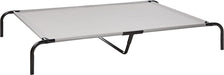 Cooling Elevated Dog Bed with Metal Frame, Large, 51 X 31 X 8 Inches, Grey