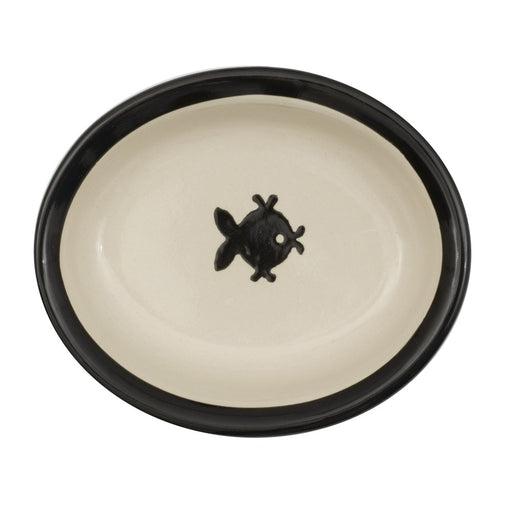 Pet Bowl, Black, 6.25 "