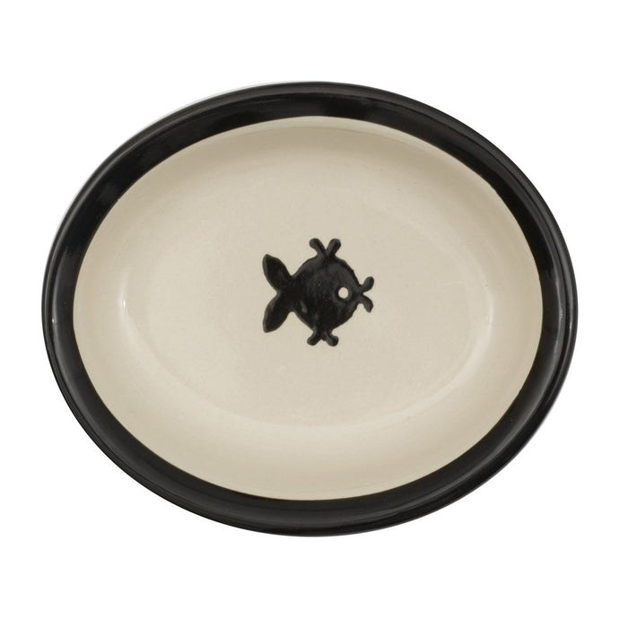 Pet Bowl, Black, 6.25 "