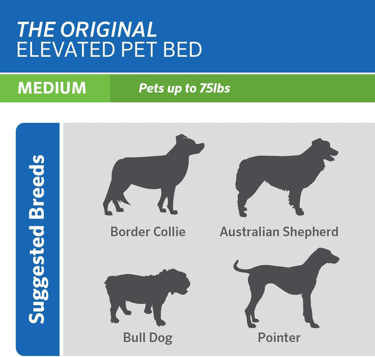 Coolaroo the Original Cooling Elevated Pet Bed