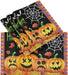 Pfrewn Fall Pumpkin Sunflower Butterfly Placemat Set of 4 Table Mat Autumn Maple Leaf Place Mat Placemat 12" X 18" Dining Home Kitchen Table Decoration