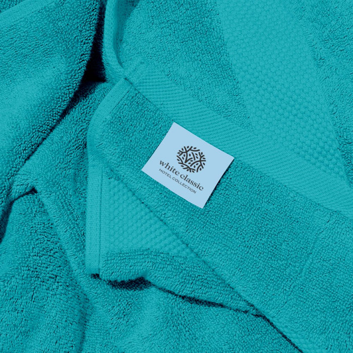 Luxury Bath Sheet Towels Extra Large 35X70 Inch | 2 Pack, Aqua