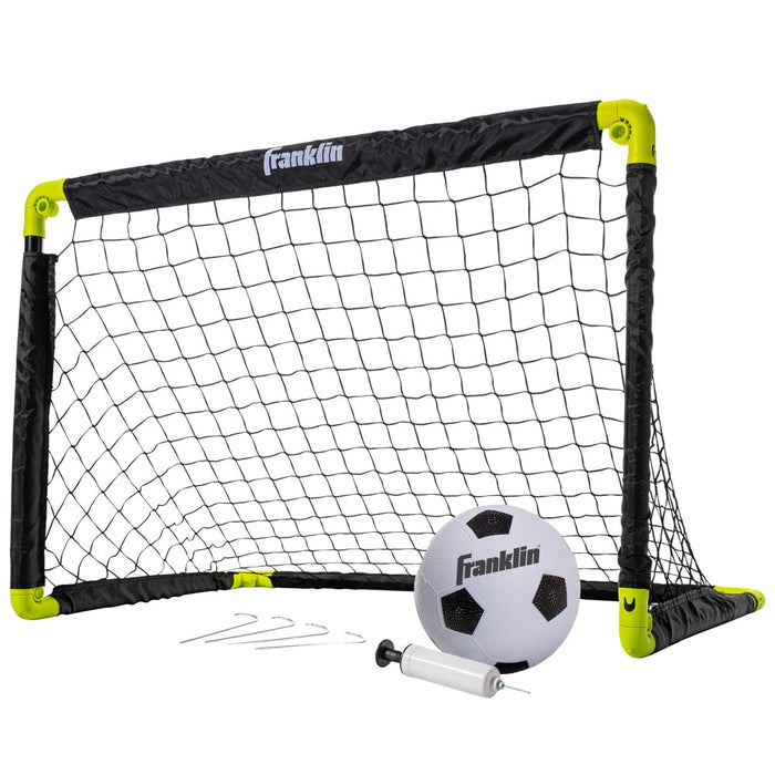 Kids Mini Soccer Goal Set - Youth Goal + Ball Set - 36"