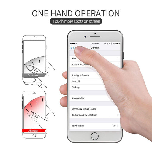3-IN-1 Universal Car Mount, Magnetic Car Air Vent Mount Clip Mobile Cell Phone Finger Stand Holder