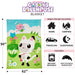 Gabby'S Dollhouse Kids Plush Twin/Full Blanket, 62 X 90, Blue and Green, Dreamworks