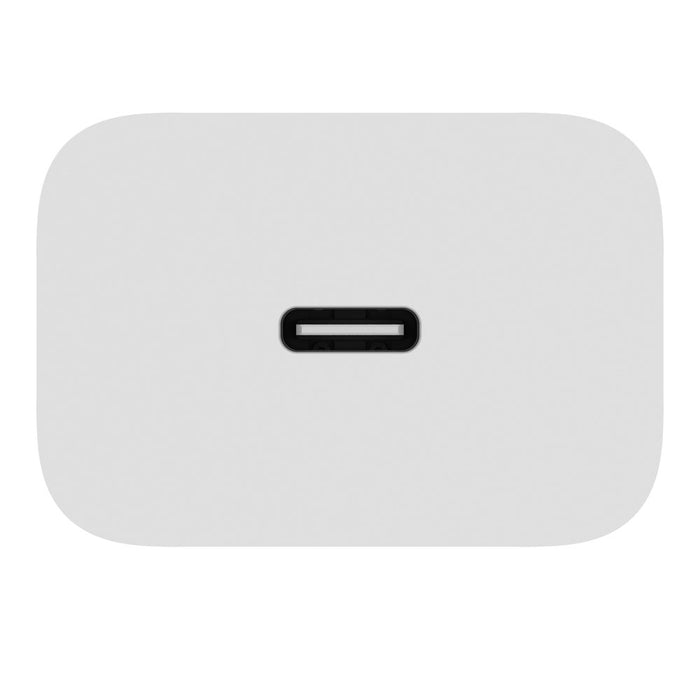 BOOSTCHARGE 20W USB Wall Charger, USB-C Power Delivery, Silver