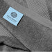Luxury Grey Hand Towels - Soft Cotton Absorbent Hotel Towel 6-Pack