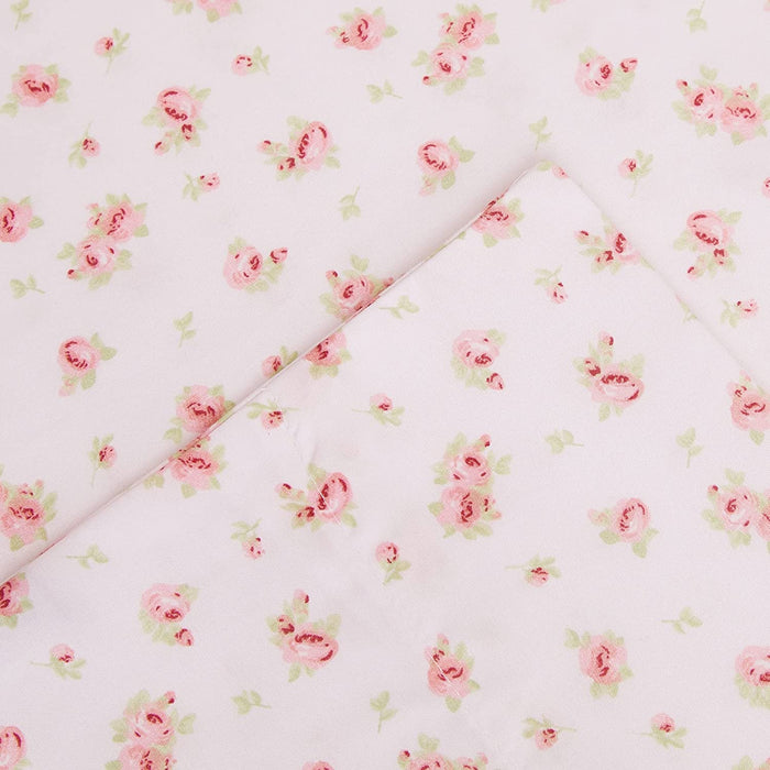Modern Threads Soft Microfiber Printed Sheets - Luxurious Microfiber Bed Sheets - Includes Flat Sheet, Fitted Sheet with Deep Pockets, & Pillowcases Blush Twin
