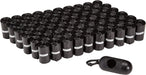Unscented Standard Dog Poop Bags with Dispenser and Leash Clip, 13 X 9 Inches, Black - 60 Rolls (900 Bags)