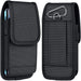 Cell Phone Pouch Nylon Holster Case with Belt Clip Cover for Samsung Galaxy A02S A12 A32 A42 A51 A52 A71 A72 S20 FE S10+ S9 A01