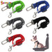 2 Pack Adjustable Pet Dog Cat Car Seat Belt Strap Safety Leads Seatbelt Harness for All Vehicle (Black)