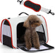 A4Pet Airline Approved Cat Carrier Expandable Dog Carriers,Soft-Sided Portable Pet Travel Washable Carrier for Kittens,Puppies,Rabbit,Hamsters